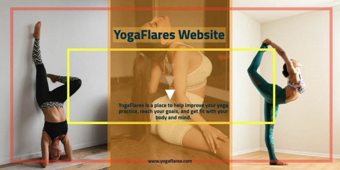 YogaFlares website